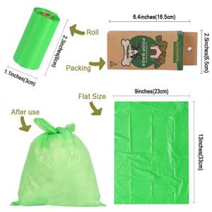 Bolsa para Desechos de Perro 100% a Prueba de Fugas, Duradera, de Alta Calidad, Personalizada y Biodegradable - Product Image 2