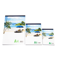 Bloc-notes personnalisable portable pour hôtel et entreprise, en papier offset, durable et souple, bloc-notes exécutif