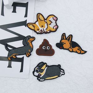 Factory Wholesale Cute Dog Clothing Embroidery Patch <b>Animal</b> Patch for Garment - Product Image 6