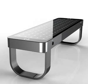 Tavolo con Ricarica Solare e Panchina Impermeabile per Esterni in Palestre e Centri Commerciali - Product Image 1