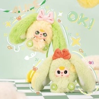 Baby Three Alice Rabbit Town Blind Box Modische Deko-Vinylfigur Niedlicher Anhänger Plüschpuppe 12+