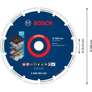 BOSCH - 2608900536 Disque de coupe de roue diamantée Expert-LAMES ET DISQUES DE COUPE EAN 4059952536859 LAMES DIAMANTES - Product Image 3