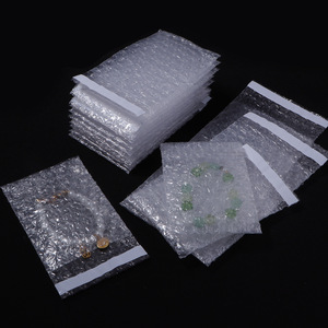 Bolsa de burbujas transparente Hanrong, embalaje grueso a prueba de golpes, amortiguación protectora para artículos frágiles, envío exprés - Product Image 3