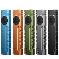 Lampe de travail COB laser de poche rechargeable par Type-C, étanche, magnétique, en aluminium, haute luminosité, pour extérieur, torche EDC, lampe torche UV, IP67
