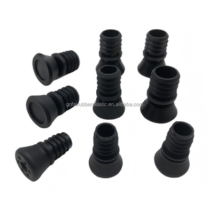 Pied de nivellement pour meubles, vente en gros usine, insert de tube pivotant en plastique, support antidérapant pour chaise et tube rond - Product Image 6
