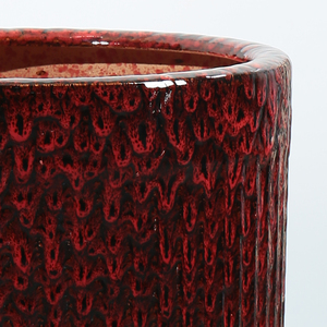 Nouveau design <span class=keywords><strong>de</strong></span> <span class=keywords><strong>pot</strong></span> <span class=keywords><strong>de</strong></span> fleur en céramique rouge, grands pots décoratifs, fournitures <span class=keywords><strong>de</strong></span> jardinage, pots <span class=keywords><strong>de</strong></span> <span class=keywords><strong>fleurs</strong></span> d'extérieur pour la décoration <span class=keywords><strong>de</strong></span> la maison et du jardin - Product Image 2