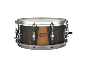 Instrument de musique artisanal hautement professionnel en bois d'ébène et d'acajou, tambour pour studio, caisse claire - Product Image 2