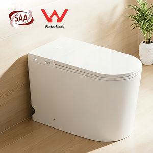 WaterMark Certified Smart <strong>Toilet</strong> With Foot Sensor Lid And Warm Air Drying For Residential Projects - Product Image 1