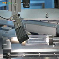 Máquina de impresión de pantalla de seda automática, para botellas transparentes, 3 colores, 50 Uds./minuto