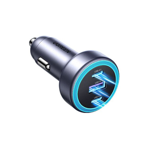 Chargeur de voiture UGREEN PD 30W USB C, chargeur rapide pour téléphone portable, adaptateur de charge rapide, chargeur de voiture rapide pour iPhone Samsung - Product Image 1
