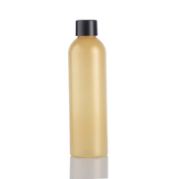Conteneur vide de bouteille de lotion en plastique de couleur rose de soin personnel de 100ml 120ml 150ml 200ml avec le chapeau supérieur de disque
