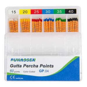 Pointe dentaire 04 conique Gutta Percha avec marquage mm - Product Image 4