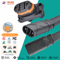 Hochwertiger Stecker/Buchse IP67 2+8 100A Parallelverbinder Maßgefertigte Kabelkonfektion für Industrie/Außenbereich/Elektromotoren