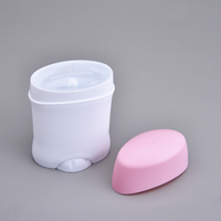 Conteneur vide pour déodorant en plastique PP de 30 g avec ouverture facile, impression de logo personnalisée