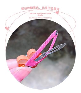 Lot de 10 pinces à cheveux en métal pour enfants, motifs de dessins animés mignons, vente en gros, barrettes colorées en forme de fleurs et d'animaux, antidérapantes, n'abîment pas les cheveux, accessoires capillaires - Product Image 5