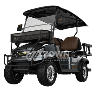 Voiturette de golf électrique ZOWN 2026, prix usine, 4 places, batterie lithium 48V, 30 km/h, faible bruit, acier Q235B, certifiée CE, autonomie 90 km - Product Image 2