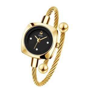 Montre-bracelet pour femme à motif cygne simple, mini, créative, avec bracelet en métal tressé, mouvement à quartz, sans ajustement nécessaire - Product Image 5