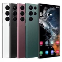 Téléphone portable d'occasion Samsung S22 Ultra 5G 128/256/512 Go/1 To, Smartphone Android, version américaine, téléphone portable d'occasion S24 Ultra