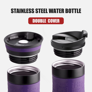 Travel Coffee Mug Stainless Steel Leak Proof BPA-Free Keeps Hot and Cold Drinks One Handed Open Vacuum <b>Insulated</b> <b>Cup</b> - Product Image 3