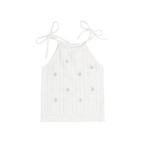 Lente baby gebreide romper baby meisjes geborduurde bodysuit peuter jongens sling katoenen kleding - Product Image 5