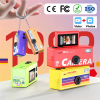 Mini caméra rétro CE FCC LK030 avec porte-clés et flash, capteur CCD 180° °   Caméscope compact 720P avec écran rotatif