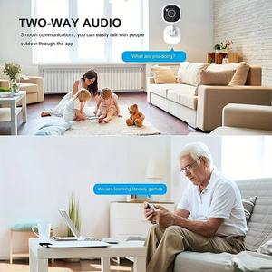 A3 Hd Mini Smart Wifi Beveiligingscamera Draadloze Bewegingsdetectie Binnenshuis Voor Thuiskantoor Monitoring En Babyfoon - Product Image 3