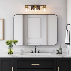 Mueble de Baño Integrado de Estilo Retro Moderno, Diseño Económico para Hoteles de Estrella, para Apartamentos Urbanos, Mueble de Baño de Pared - Product Image 3