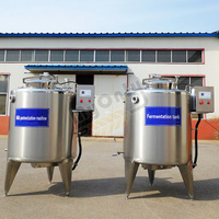 Pasteurisateur automatique de 100 litres, petite usine de traitement du lait, mini-machine de pasteurisation de jus de fruits