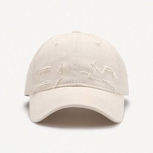 Wholesale Unisex Adjustable Embroidery Logo Vintage Hat Distressed Daddy Hat 100% Cotton Custom Baseball Cap - Product Image 6