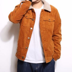 cord fleece lined jacket