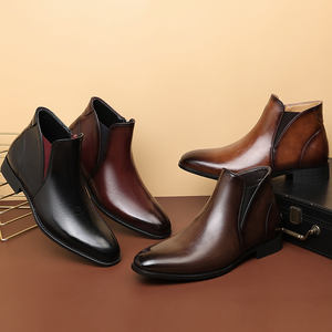 Botas Chukka Chelsea de Diseño Clásico y Lujo para Hombre, Parte Superior de PU, Casuales, Envío Gratis - Product Image 2