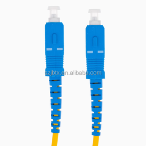 Câble de raccordement <span class=keywords><strong>fibre</strong></span> <span class=keywords><strong>optique</strong></span> monomode LC Pigtail SC-LC-FC-ST, gaine PVC LSZH, faible perte, jaune, double cœur, qualité opérateur, extension - Product Image 5