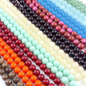 Baby Blue Round Cut Resin Tesbih Sibha <strong>Masbaha</strong> 10mm 51 Beads Muslim Islamic Prayer Beads Rosary - Product Image 5