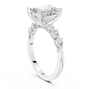 Hermoso Anillo de Lujo de Oro de 10Kt, 14Kt, 18Kt, 22Kt con Diamante Ovalado Cultivado en Laboratorio, Certificado IGI, Elegante para Novia, Boda, Joyería Fina - Product Image 3