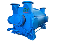 Compresseur à vide à anneau liquide électrique haute pression interchangeable Greentech 2BE3 420 OEM, pompe moteur, filtration en alliage, 22KW