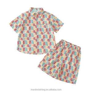 Ventes en gros d'été, robes fleuries maman et moi, chemise papa, vêtements assortis pour la famille, tenues hawaïennes - Product Image 5
