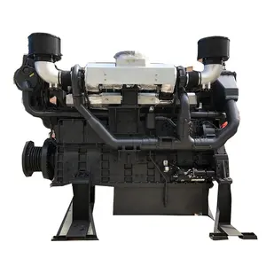 Gloednieuwe Motor Marine Diesel 735kw/1500Rpm Shang Chai Voor Marine Sc33w1000ca2