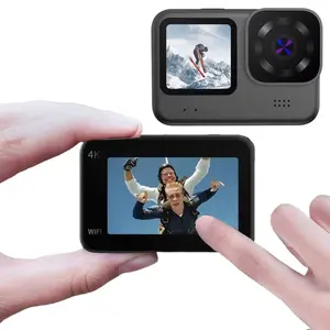 Factory wholesale 4K Ultra HD touch screen diving action camera bare metal waterproof 10M Pro sports camera
