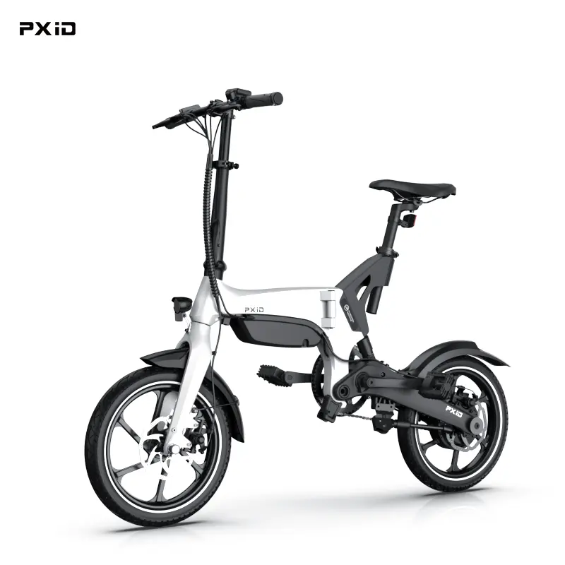 eu stock P2-Bicicletas Elctricas Electric Bike Bicycle 16 Inch E-Bike 250W Motor E Bike Folding Ebike