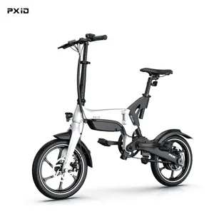 Eu estoque P2-Bicicletas Elctricas Bicicleta Elétrica Bicicleta 16 Polegada E-Bike 250W Motor E Bike Dobrável Ebike