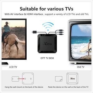 X96q Android 10.0 TV Box Allwinner H313 Quad Core thông minh mini Set-Top box với 2GB RAM 16GB Rom <span class=keywords><strong>2</strong></span>.4GHz Wifi và phương tiện truyền thông Máy nghe nhạc - Product Image 4