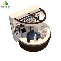 Kiosque à café intérieur sur mesure, directement de l'usine Pioneer, pour centre commercial