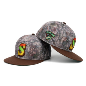 Gorra de Baloncesto Personalizada de 6 Paneles con Estampado, Fabricada en China, OEM ODM, 100% Poliéster - Product Image 1