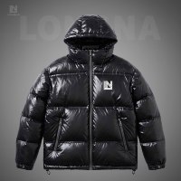 Vestes en duvet de canard pour hommes, veste matelassée à fermeture éclair, nouveau style, vente chaude, hiver, logo brodé personnalisé