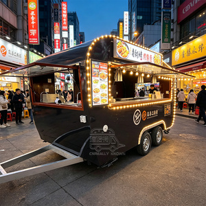 Remorque personnalisée homologuée DOT CE, entièrement équipée en acier galvanisé, cuisine complète pour la création sur mesure d'un camion de restauration rapide pour la vente de pizzas. - Product Image 5