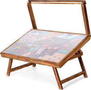 <span class=keywords><strong>Table</strong></span> et plateau de <span class=keywords><strong>puzzle</strong></span> avec lumière LED, pieds pliants, modèle JE-P-008 - Product Image 1
