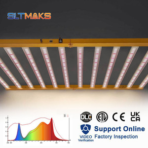 SLTMAKS Lampe de culture LED 12Bar 1200W 4x6 pieds Samsung LM281B LM301H Spectre complet Lampe de culture LED pour plantes d'intérieur en serre - Product Image 5