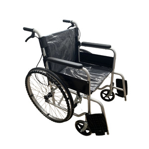 รถเข็นวีลแชร์แบบพับได้น้ำหนักเบาสำหรับผู้สูงอายุและผู้พิการ - Product Image 2