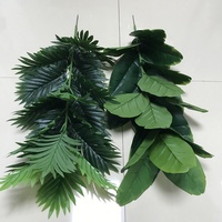 Palmiers Artificiels de 90 cm à 23 Feuilles, Plantes de Bananier pour Décoration Maison et Centre Commercial