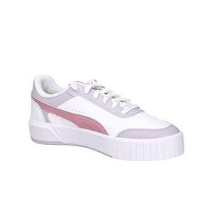 Sneakers Puma per Bambine e Ragazze, Bianche e Rosa, Modello Chunky - Product Image 6